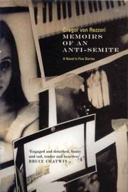 Cover of: Memoirs of an Anti-semite