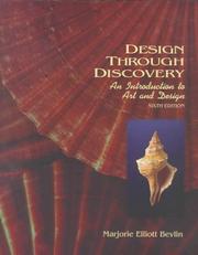 Cover of: Design Through Discovery by Marjorie Elliott Bevlin, Marjorie Elliott Bevlin