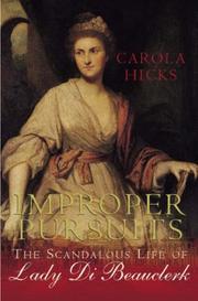 Cover of: Improper Pursuits by Carola Hicks, Carola Hicks