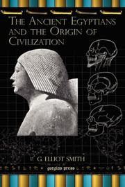 Cover of: The Ancient Egyptians and the Origin of Civilization