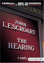Cover of: Hearing, The (Dismas Hardy) by John T. Lescroart