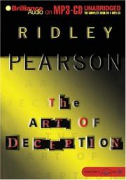 Cover of: Art of Deception, The (Lou Boldt/Daphne Matthews) by Ridley Pearson, Ridley Pearson, Ridley Pearson