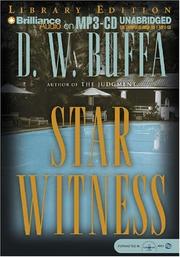Cover of: Star Witness (Joseph Antonelli) by D.W. Buffa