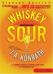 Cover of: Whiskey Sour (Jacqueline "Jack" Daniels) by J. A. Konrath