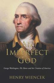 Cover of: An Imperfect God by Henry Wiencek