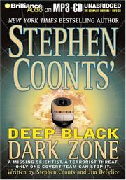 Cover of: Deep Black Dark Zone (NSA) by Stephen Coonts, Jim DeFelice