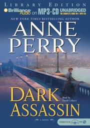 Cover of: Dark Assassin (William Monk) | Anne Perry