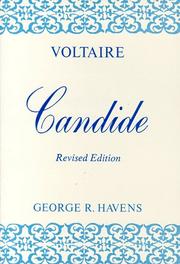 Cover of: Candide by Voltaire