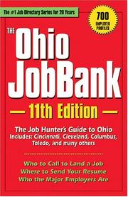 Cover of: The Ohio Job Bank (Ohio Jobbank)
