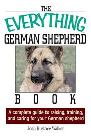 Cover of: The everything German shepherd book by Joan Hustace Walker