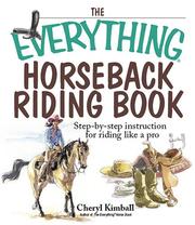 Cover of: The everything horseback riding book