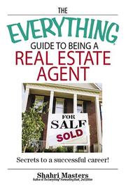 Cover of: The everything guide to being a real estate agent