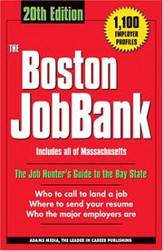 Cover of: The Boston Jobbank by Richard Wallace