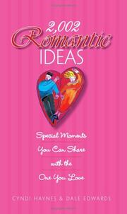 Cover of: 2,002 romantic ideas by Cyndi Haynes, Cyndi Haynes