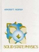 Solid state physics by Neil W. Ashcroft