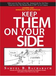 Cover of: Keep Them on Your Side: Leading And Managing for Momentum