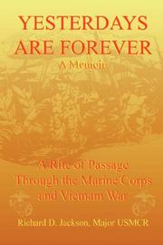 Cover of: Yesterdays Are Forever by Richard, D. Jackson, Richard, D. Jackson