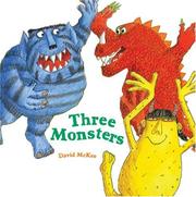 Cover of: Three Monsters by David McKee