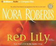 Cover of: Red Lily (In the Garden) by Nora Roberts