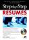 Cover of: Step-by-step resumes