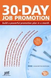 Cover of: 30-Day Job Promotion by Susan Britton Whitcomb