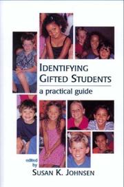 Identifying Gifted Students by Susan K. Johnsen