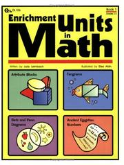 Cover of: Enrichment Units in Math: Book 1