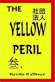 Cover of: The Yellow Peril