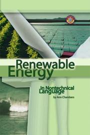 Cover of: Renewable Energy in Nontechnical Language