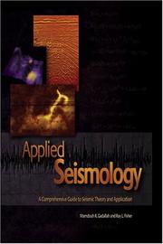 Applied seismology by Mamdouh R. Gadallah, Ray L. Fisher