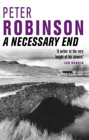 Cover of: A Necessary End (Inspector Banks Mystery)