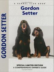 Cover of: Gordon Setter (Comprehensive Owner's Guide)  (Comprehensive Owner's Guide)