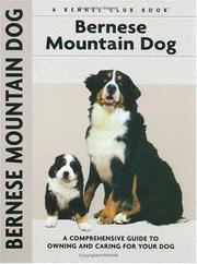 Cover of: Bernese mountain dog