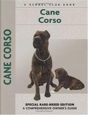 Cover of: Cane Corso