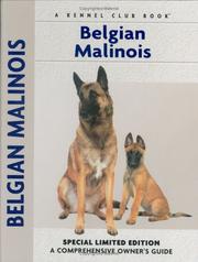Cover of: Belgian Malinois (Comprehensive Owner's Guide) (Comprehensive Owner's Guide Kennel Club)