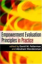 Cover of: Empowerment Evaluation Principles in Practice