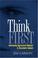 Cover of: Think First