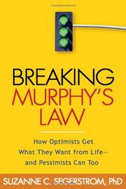 Cover of: Breaking Murphy's law by Suzanne C. Segerstrom