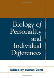 Cover of: Biology of personality and individual differences by Turhan Canli