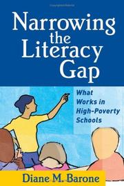 Cover of: Narrowing the Literacy Gap by Diane M. Barone
