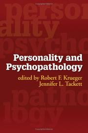 Cover of: Personality and Psychopathology