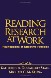 Cover of: Reading research at work: foundations of effective practice