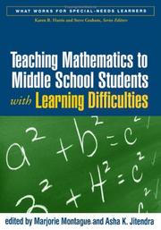 Cover of: Teaching Mathematics to Middle School Students with Learning Difficulties (What Works for Special-Needs Learners)