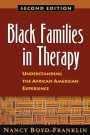 Cover of: Black Families in Therapy by Nancy Boyd-Franklin