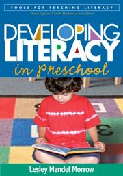 Cover of: Developing Literacy in Preschool (Tools for Teaching Literacy)