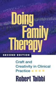 Cover of: Doing Family Therapy, Second Edition | Robert Taibbi