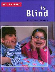 Cover of: My friend is blind