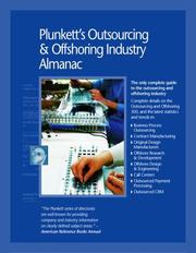 Cover of: Plunkett's Outsourcing & Offshoring Industry Almanac