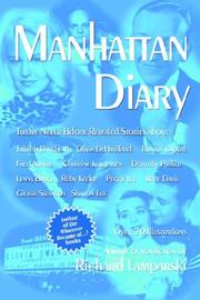 Cover of: Manhattan Diary