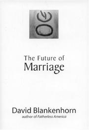 Cover of: The Future of Marriage